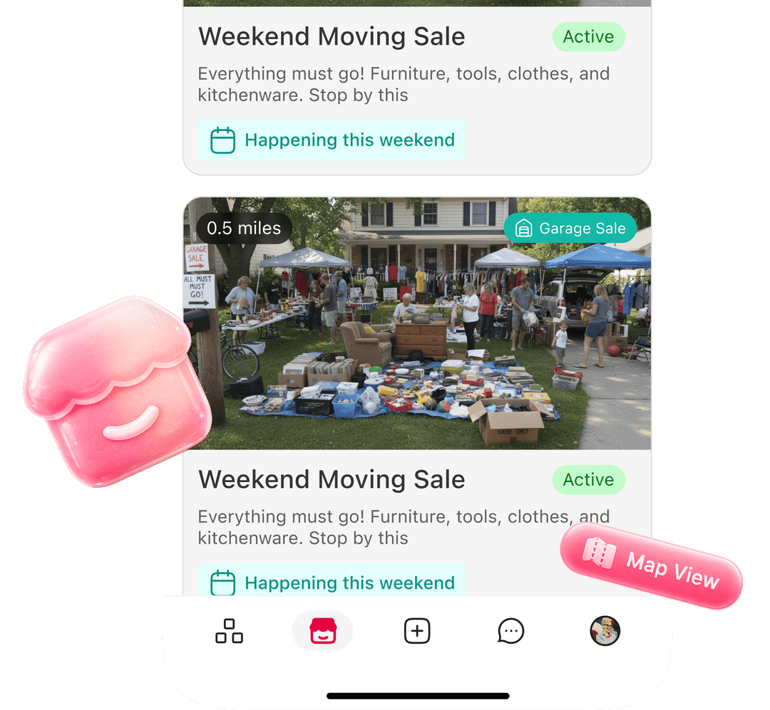 Garage sale made easy