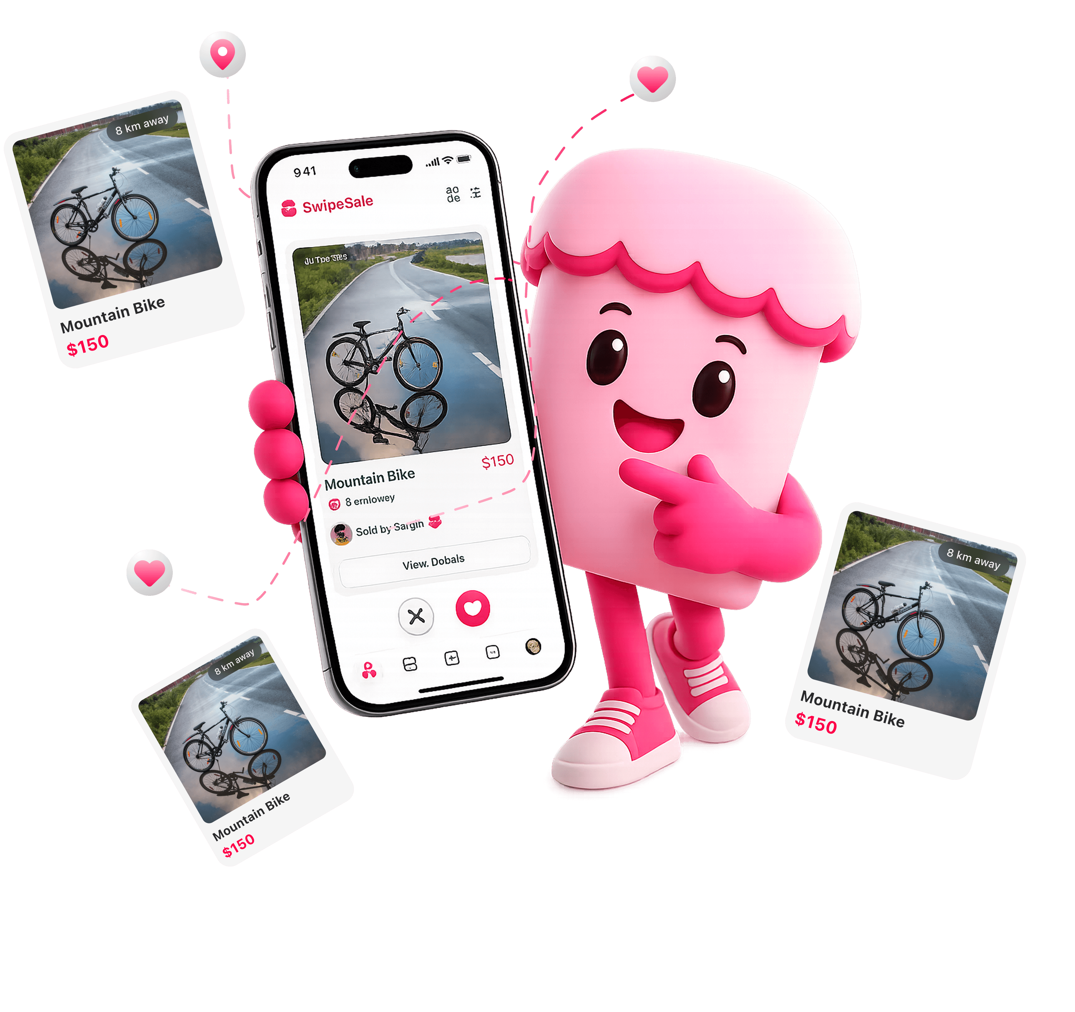 SwipeSale app preview